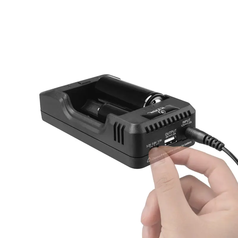 XTAR VP2 USB ЖК-дисплей Зарядное устройство LiFePO4 Li-Ion Батарея Зарядное устройство Мощность банка 3,2 v 3,6 v 3,8 v 10440-26650 21700 20700 18650 Батарея Зарядное устройство