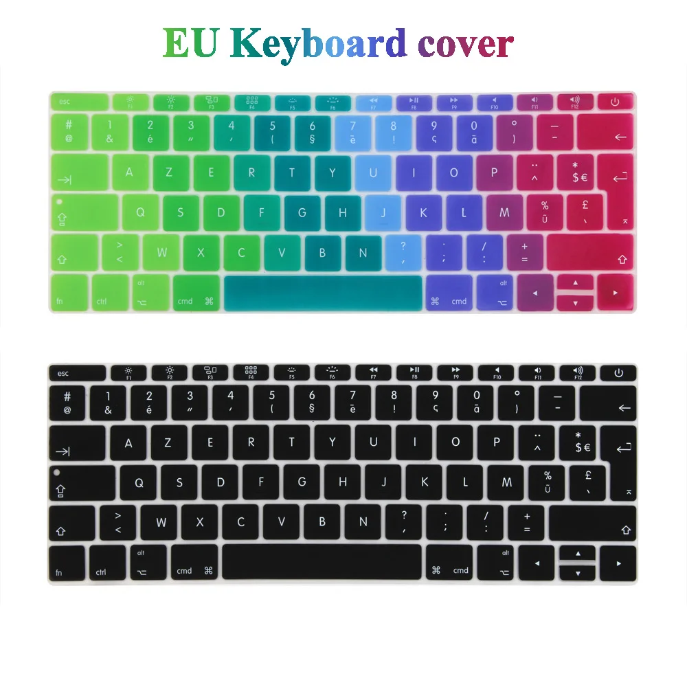 French France EURO Enter keyboard Cover for Macbook 12 inch Model A1534 | Компьютеры и офис
