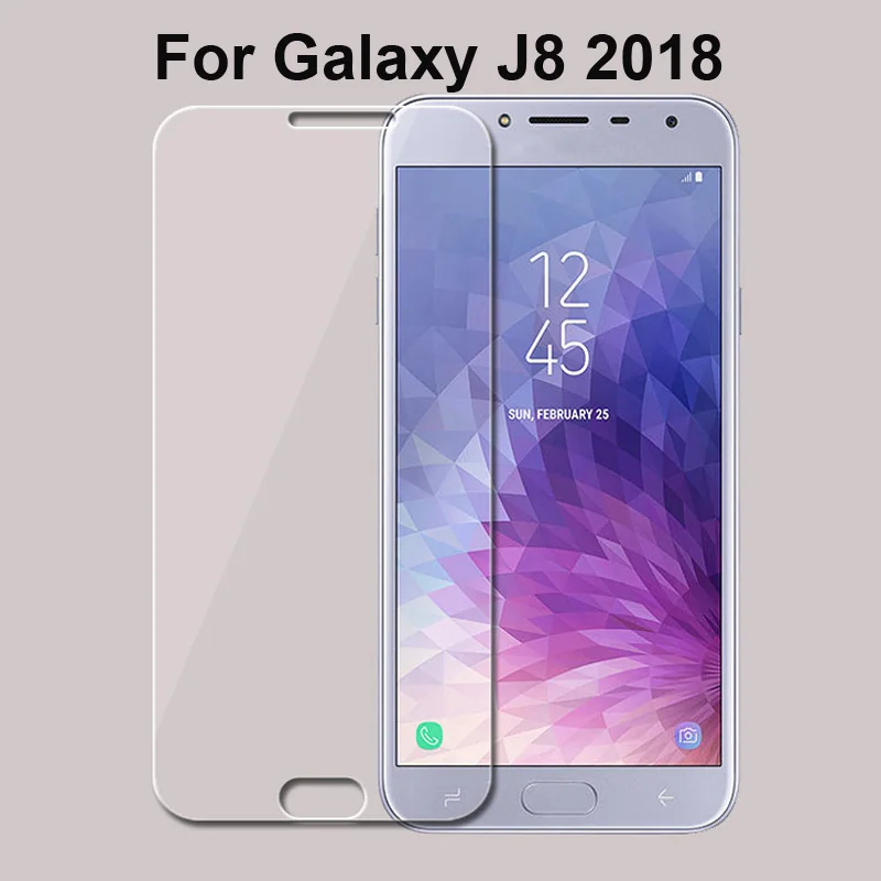 Закаленное Стекло для samsung Galaxy J8 2018 Экран защитная пленка galaxyj 8 J жесткая защита