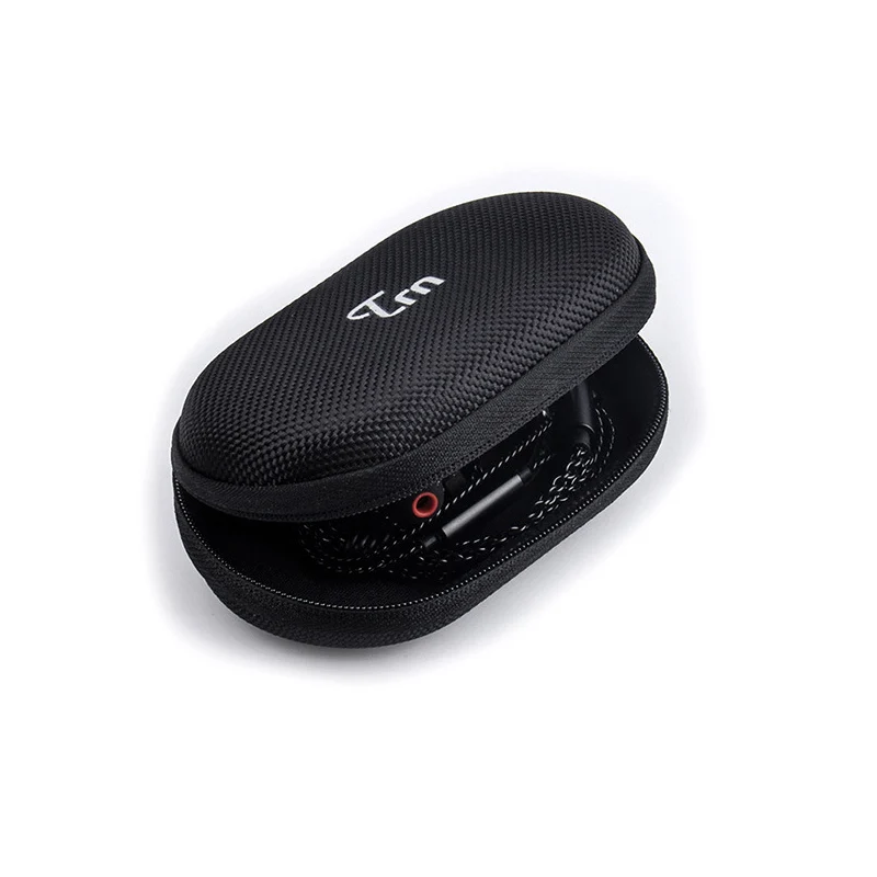 Защитный чехол для наушников TRN EVA сумка на молнии ударопрочный с bluetooth и кабелем