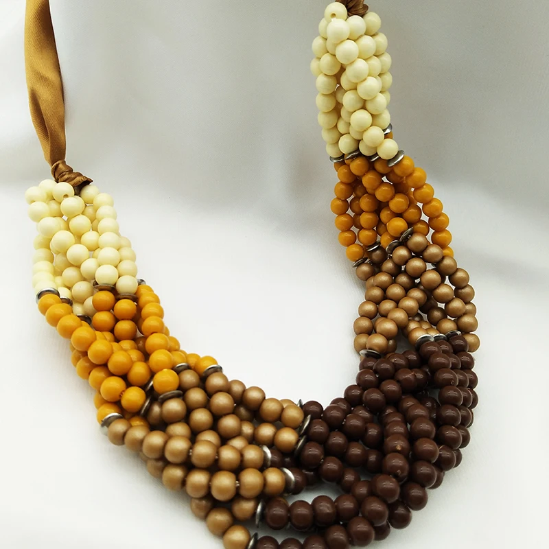 Dandie Colorful Acrylic Bead Necklace Fashion Jewelry For Women | Украшения и аксессуары