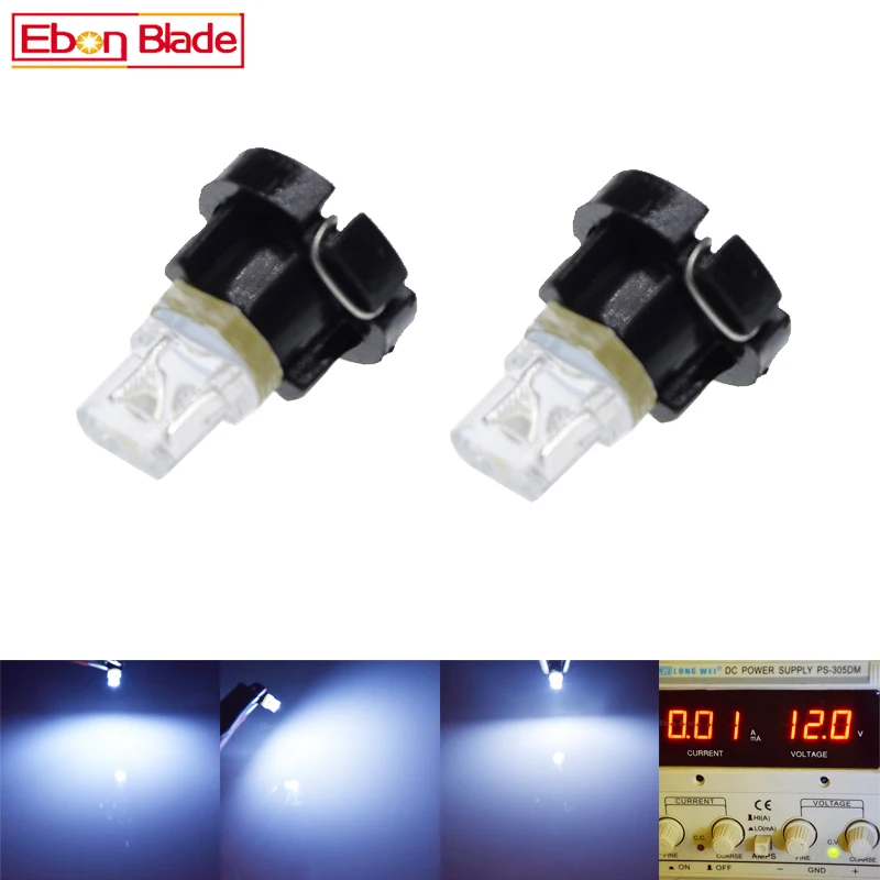 

2 шт. X T3 светодиодный светильник 1 SMD автомобильные указатели света авто приборная панель приборная лампа приборная лампа кластерные лампы для автомобиля DC12V