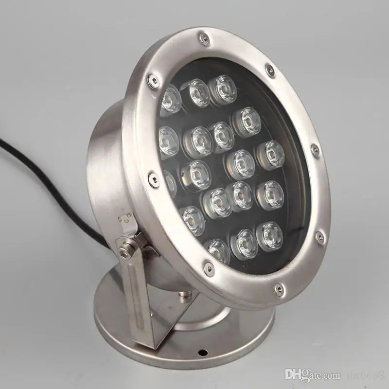 Goedkoop Led Onderwater Fontein Licht 9W 18W 12V 24V 85-265V Zwembad Vijver Vis Tank Aquarium Led Lamp IP68 Waterdichte Verlichting