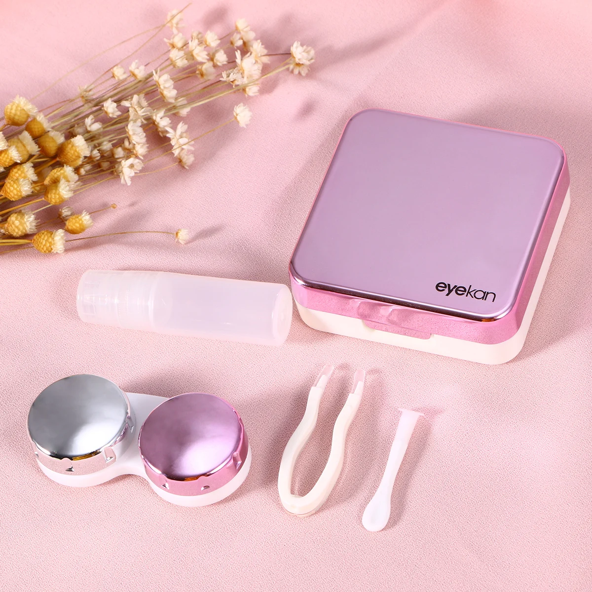 Мини Путешествия простой контактный объектив коробка контейнер держатель