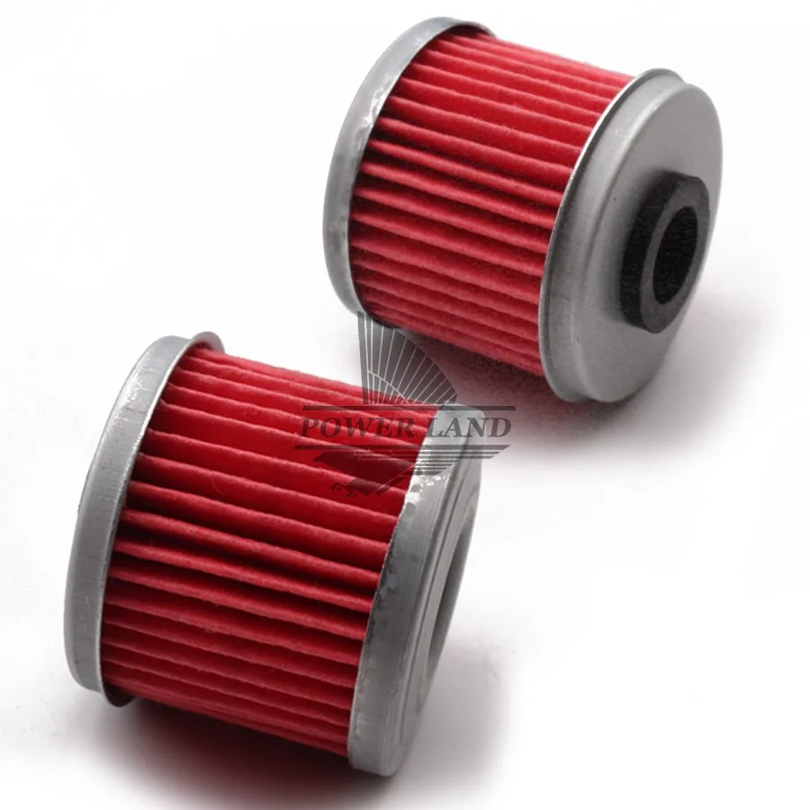 

1 пара, красные масляные фильтры для мотоцикла Honda CRF150R CRF250R CRF250X CRF450R CRF450X