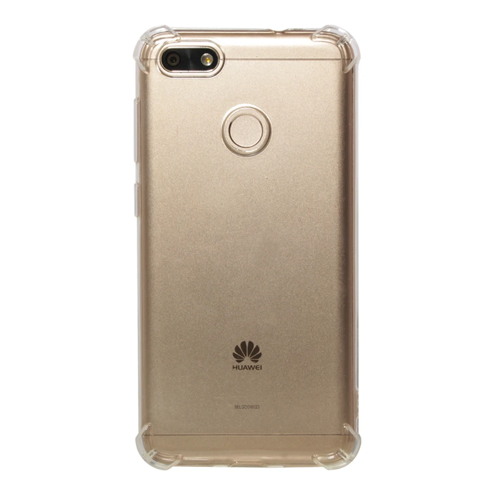 High quality transparent reinforced Anti-falling Soft Silicone phone case For Huawei Y6 Pro 2017 coque fundas etui cover cases |