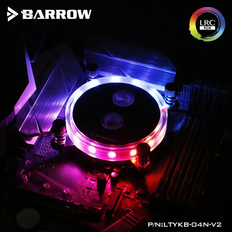 

Barrow CPU water block supports Intel LGA 1150 1151 1155 1156 Socket / AM3 AM4 / 2011 X99 X299 / Coper heat sink / synchronous A
