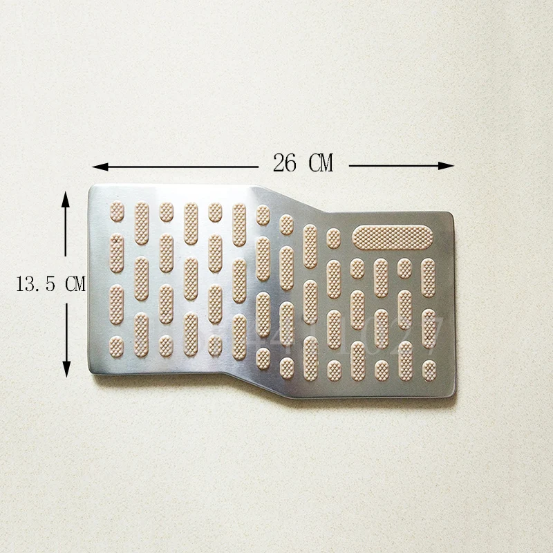 Автомобильные алюминиевые накладки на педаль подставка для ног коврики Subaru impreza