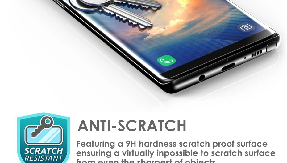 Akcoo Премиум Note 8 Стекло Экран с установкой лоток для samsung Galaxy Note8 закаленное Стекло накладка пленка