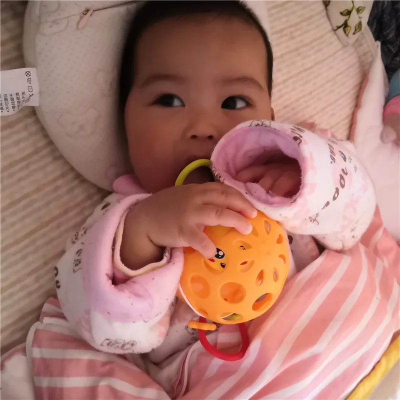 Более 3 месяцев безопасный Прорезыватель для малышей игрушечный тигр животные
