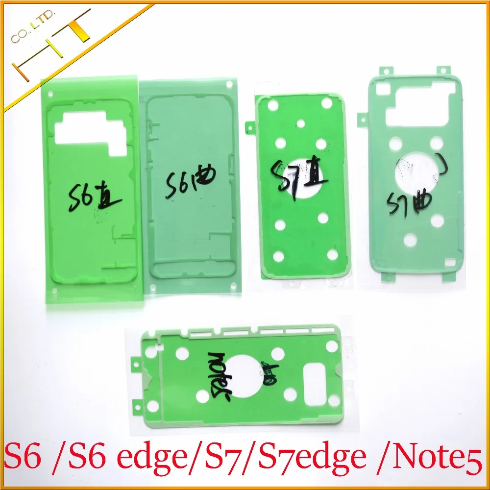 2 шт. наклейки на заднюю крышку аккумулятора Samsung Galaxy S6 S6edge S7 S7edge Note5 G920 G925 G935