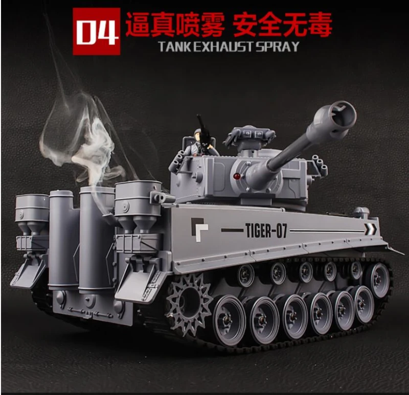 47 см 1:18 Масштаб Германия 2A6 Россия T90 главный боевой Радиоуправляемый Танк 789 2,4 г дым и пуля Lanuch армейская Боевая модель военный Танк Игрушка
