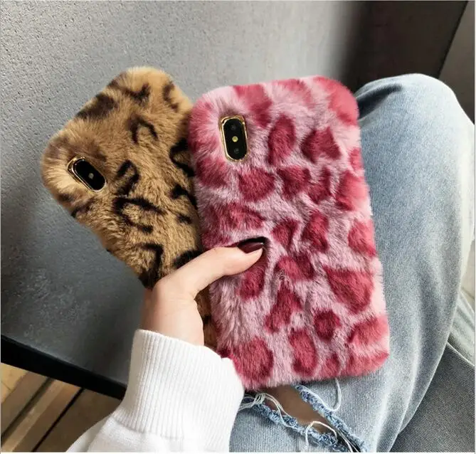 Модный брендовый чехол для телефона iPhone Xs max 6 7 8 plus Rex rabbit плюшевый Чехол