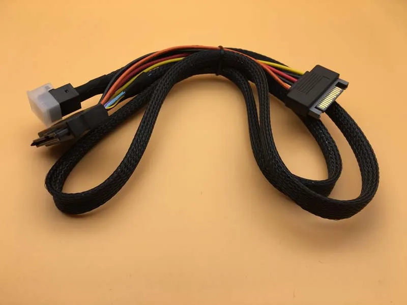 Sff 8643 для SFF 8639 Кабель Передачи Данных 1 Метр Длина поддержка 750 PCIe Nvme U.2 Жесткий