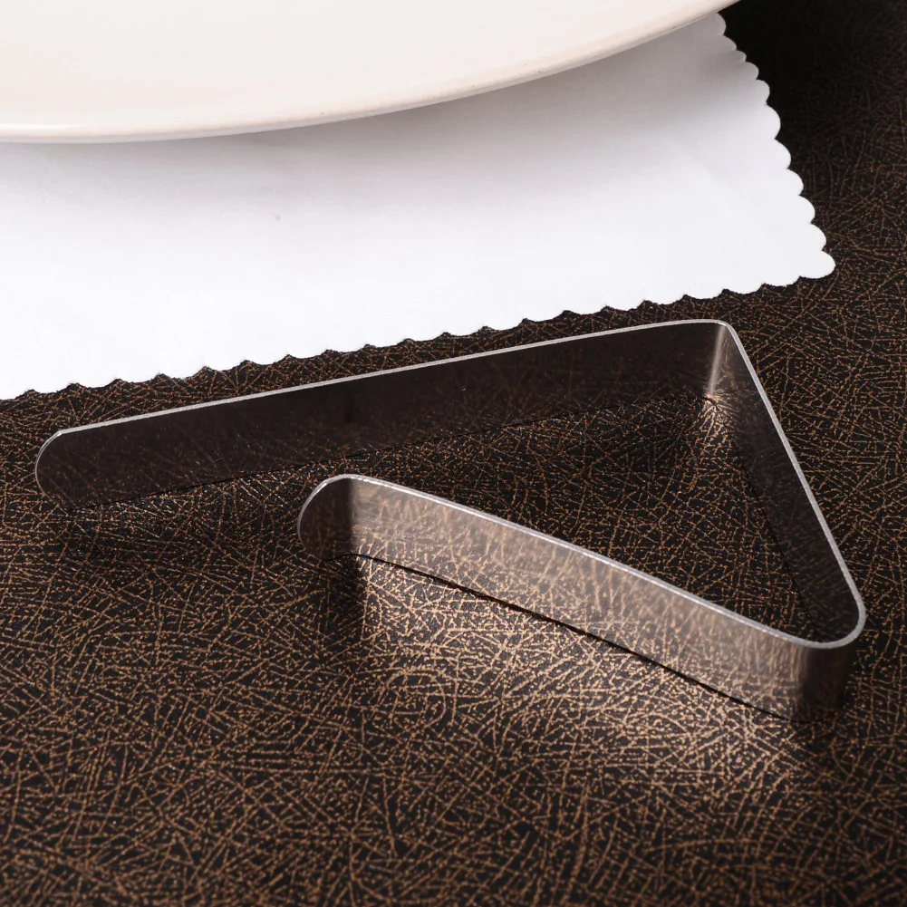 Простые 1 шт. скатерти для стола из нержавеющей стали зажимы держателя свадебного