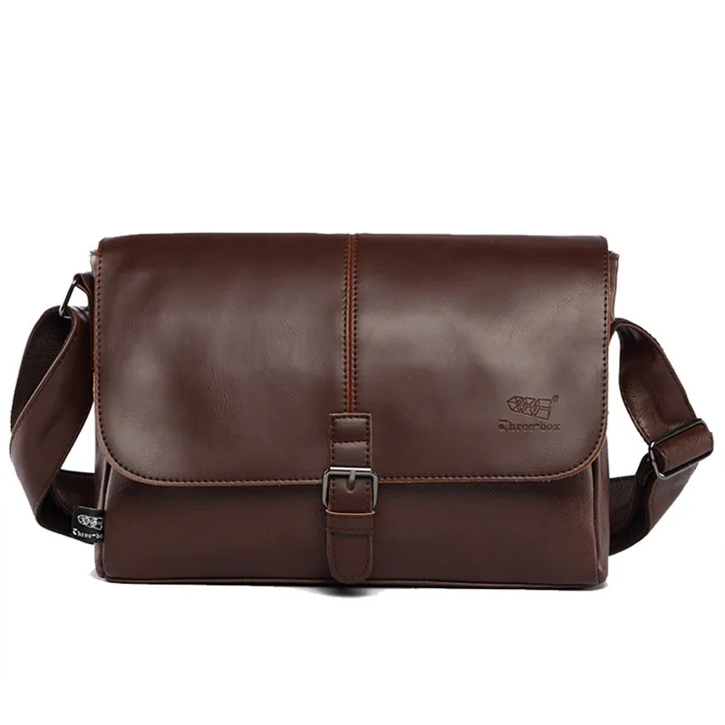Брендовая Высококачественная Мужская сумка Three Box модная повседневная мужская