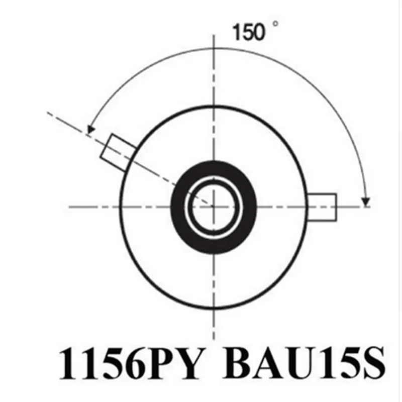 2шт 1156 BAU15S PY21W 7507 светодиодные лампы для автомобилей указатели поворота