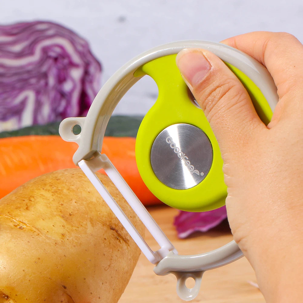 Goodfeer pp Материал C форма фрукты нож и овощной Картофелечистка Slicer Пособия по