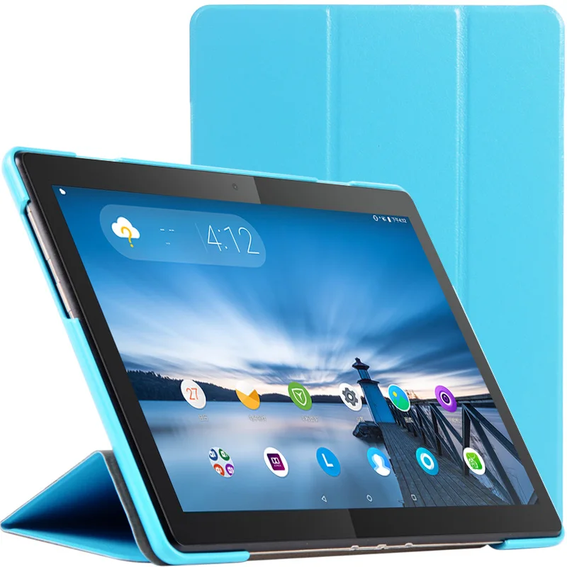 Для lenovo tab M10 чехол с узором из искусственной кожи держателем для lenovoTB X605F/N 10 1
