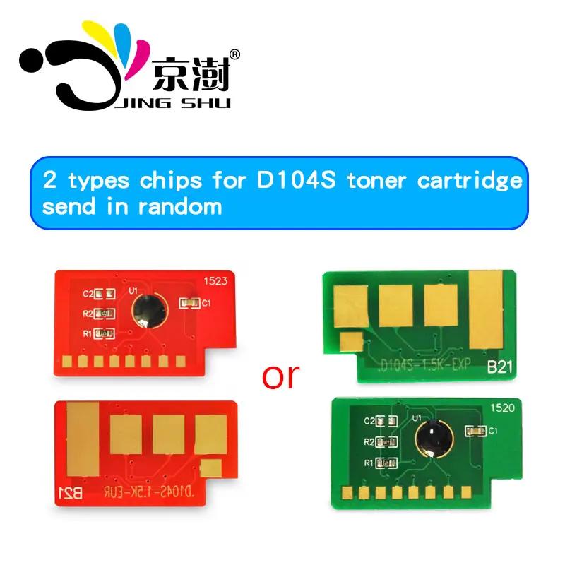 2x80 г mlt-d104s порошок тонера + 2 шт чип mlt d104s совместимый для Samsung ml1660 ML 1660 1665 1865 SCX-3200 3205