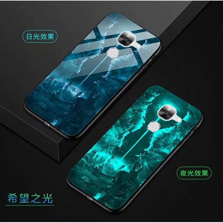 style 08 Для Letv LeEco Le2 2Pro чехол Роскошный светящийся жесткий защитный чехол из закаленного стекла чехол для Leeco le 2X620 полный чехол для телефона - Цвет: style 08