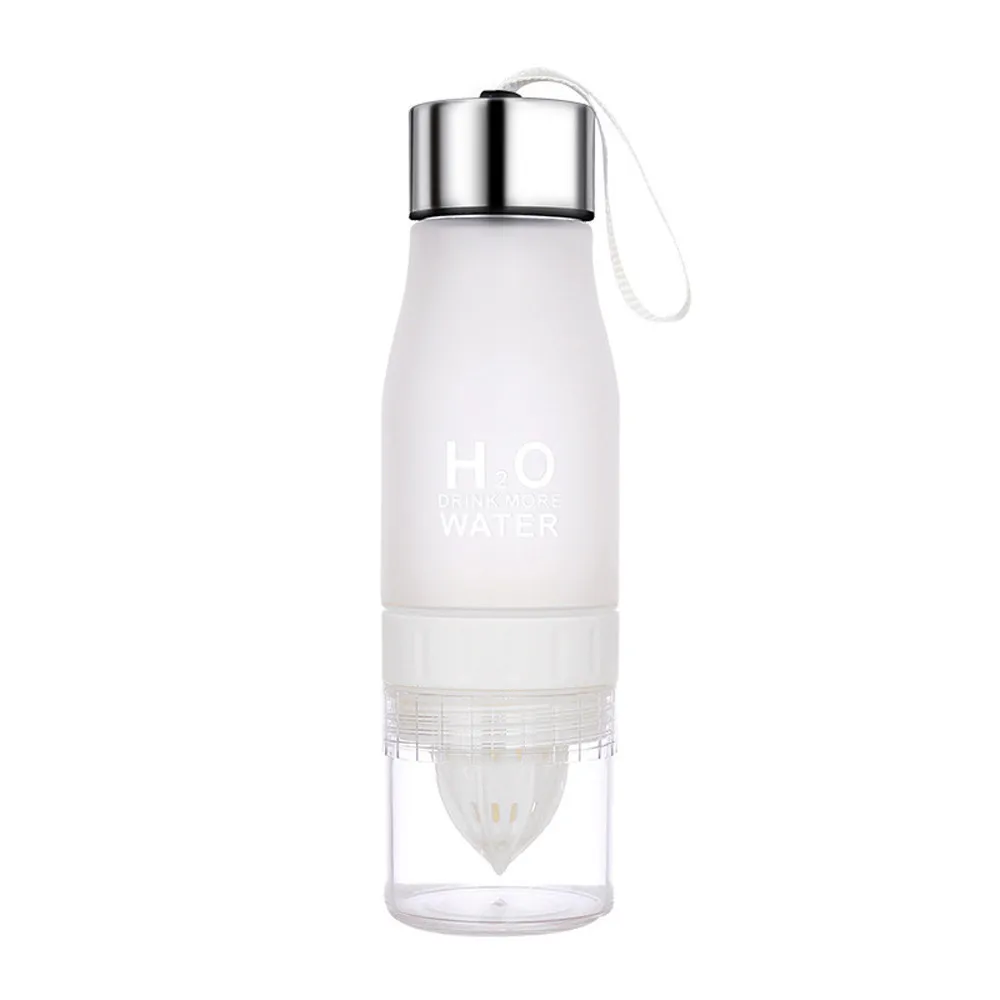 Велосипедная бутылка для воды 700ML700ML лимонная чашка бутылка H2O для напитков Спортивная бутылка для воды велосипедная бутылка для воды с замочком 3,0 - Цвет: WH