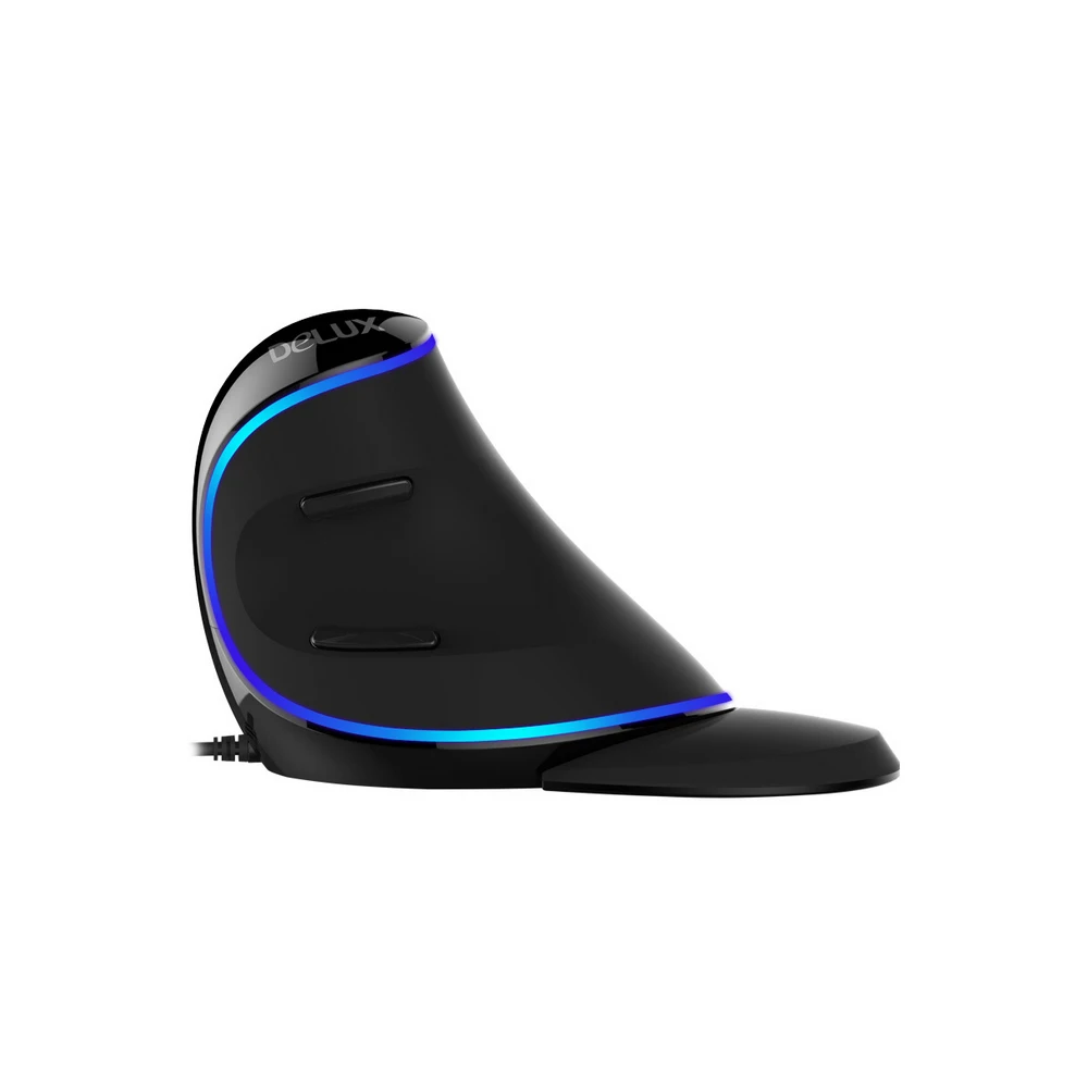 Delux M618 Plus RGB игровая мышь, оптическая проводная мышь, эргономичная мышь s Gamer, 6 кнопок для ПК, ноутбука, настольного компьютера csgo dota 2