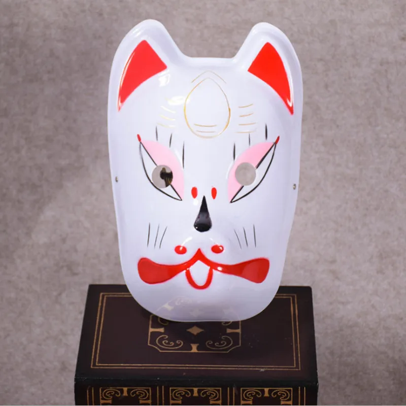 Free Shipping Naruto Shippuden Hatake Kakashi Anbu Cat and Fox Mask Anime Cosplay Accessory For Kids | Дом и сад