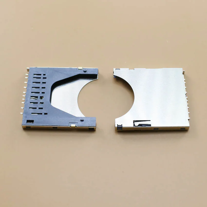 YuXi 11Pin Micro SD Держатель карты памяти два в одном самобалансирующийся толчок разъем