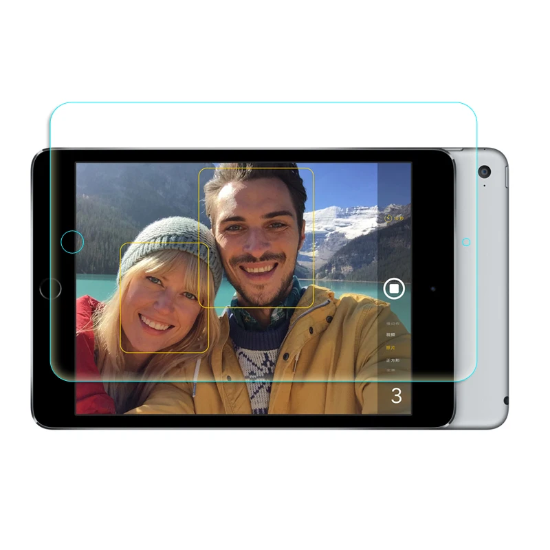 Закаленное стекло Мембрана для Apple iPad Mini 1 / 2 3 стальная пленка планшета защита