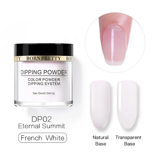 BP-DP02 Eternal Summ BORN PRETTY 1 коробка 10 мл без лампы для лечения Dip ногтей порошок для дизайна ногтей окунание натуральный сухой длительный французский порошок для ногтей украшение - Цвет: BP-DP02 Eternal Summ