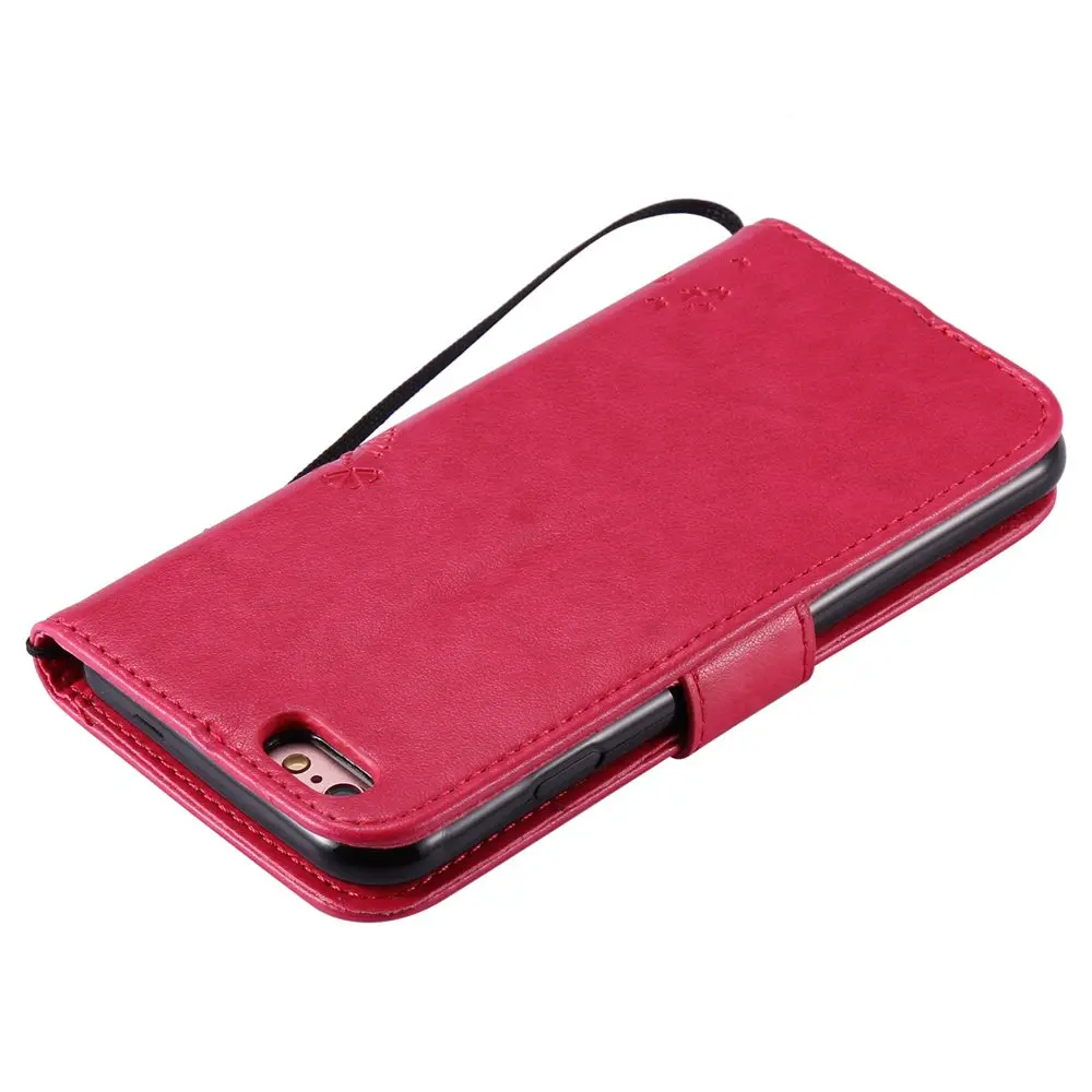 Coque For Apple iPhone 6S 4.7'' inch TPU Wallet Shell Flip Mobile Phone Leather Case Cover iPhone6S Silicone Capa Box | Мобильные
