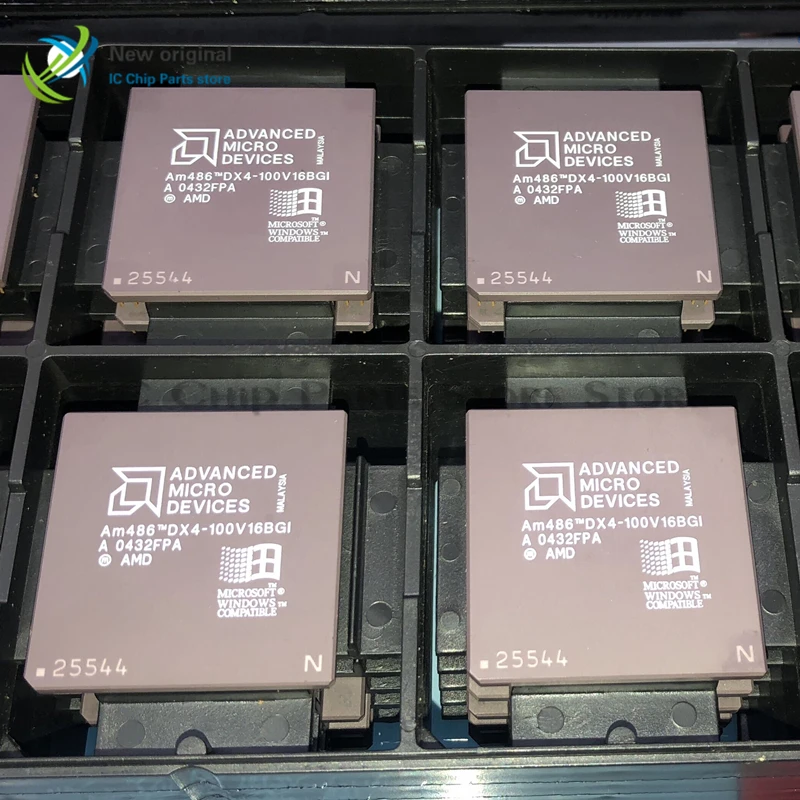 AM486DX4 100V16BGI BGA интегрированный IC чип оригинальный в наличии|Центральные