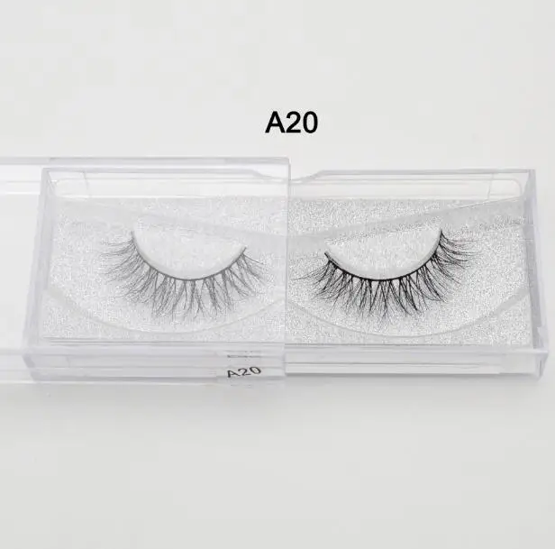 visofree A20 Visofree, норковые ресницы, 3D, норковые ресницы, натуральные накладные ресницы, без грубости, норковые ресницы, легкие и удивительные ресницы, 11 стилей - Цвет: visofree A20