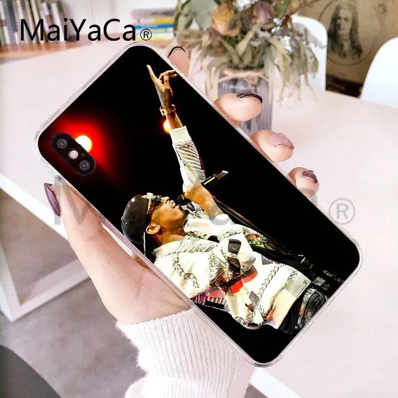 MaiYaCa для iphone 7 6 X Чехол POP Signer August Alsina Music Star Прозрачный чехол iPhone 8 6S Plus 10 XS XR XSMAX 4S |