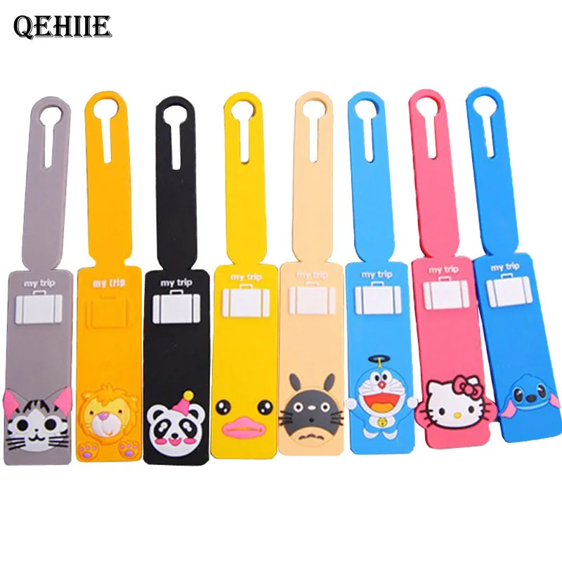 Багажная этикетка 14 цветов силиконовый для путешествий|baggage tag|travel accessoriesaccessories