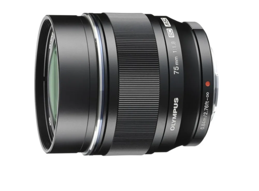 OLYMPUS 75/1. 8 Объектив М. ZUIKO DIGITAL ED 75 мм F1.8 объектив-черный