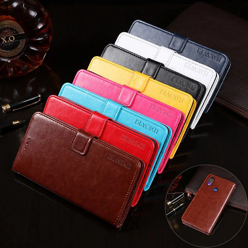 

For Cubot X19 Case Flip Wallet Business PU Leather Fundas Phone Case for Cubot X19 Cover Coque Accessories