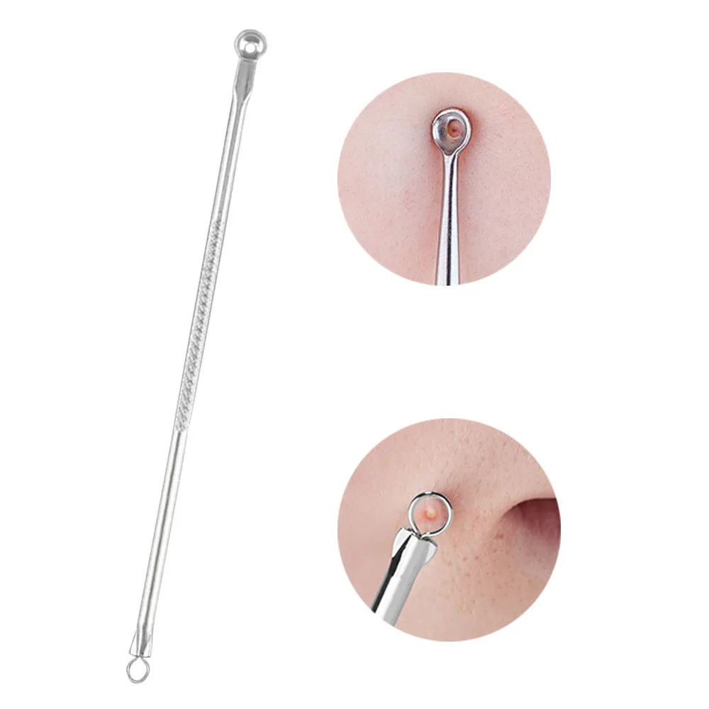 5 шт. инструмент для удаления черных точек из нержавеющей стали прыщей и ложка