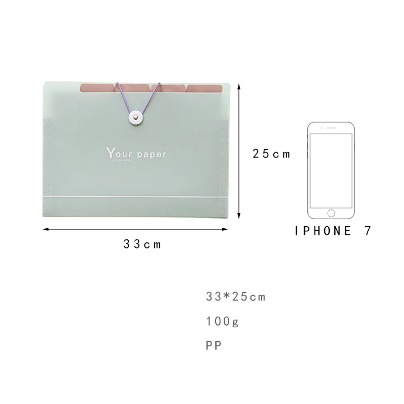 8 слойный держатель для документов папка хранения органайзер переносная