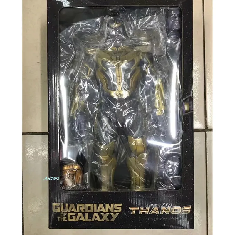 14 &quotгорячие игрушки Мстители Бесконечность войны Megamind танос 1/6 Масштаб ПВХ