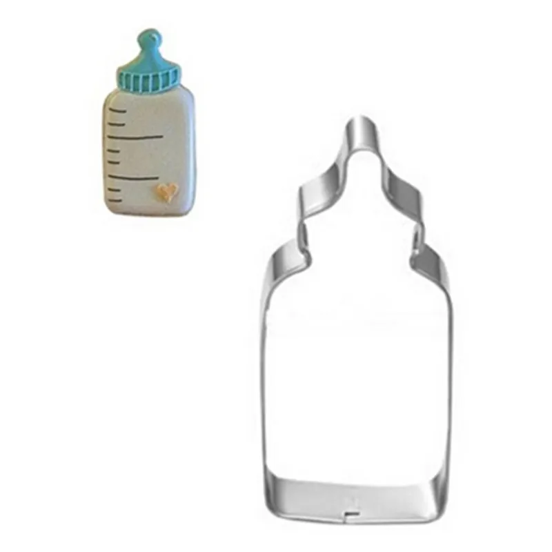 Милая детская бутылочка для кормления молока из нержавеющей стали резак печенья