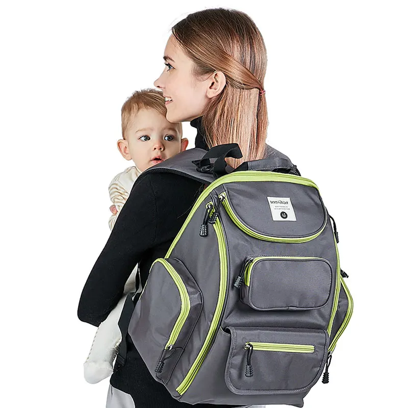 Модная многофункциональная сумка для подгузников мам рюкзак ухода за ребенком
