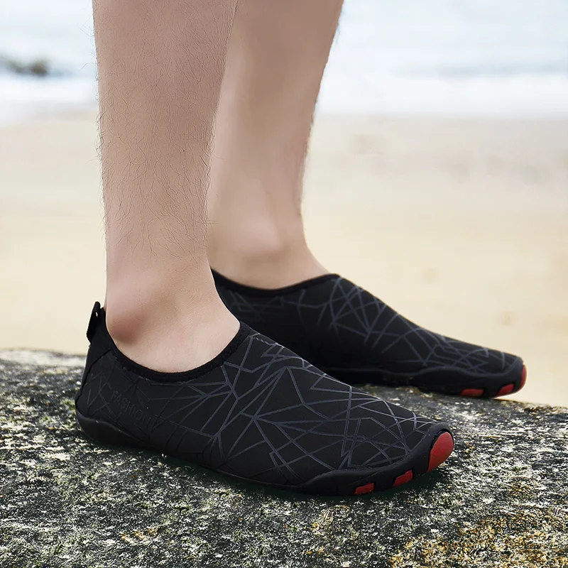 Босоножки для воды мужчин и женщин быстросохнущие пляжа бассейна занятий йогой