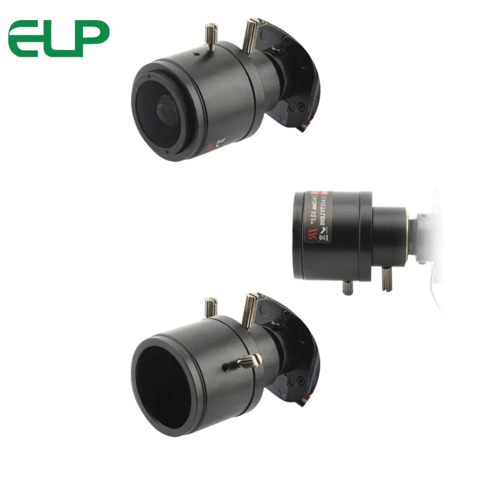 ELP CCTV 2 8-12 мм варифокальный объектив для usb-камер тестирования | Безопасность и
