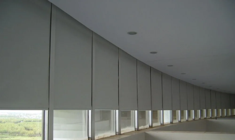 Моторизованные роликовые оттенки ширина 2 0 м высота 5 1 8 Солнцезащитная ткань|fabric