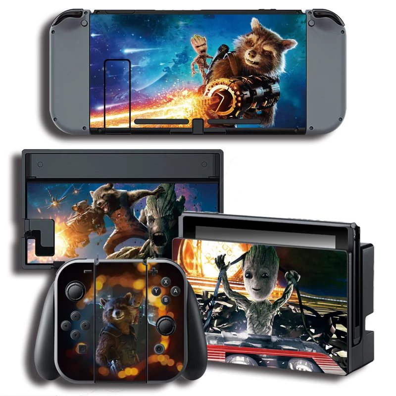 Виниловая наклейка Legend of I ron Man для Nintendo Switch консольный контроллер Защитная