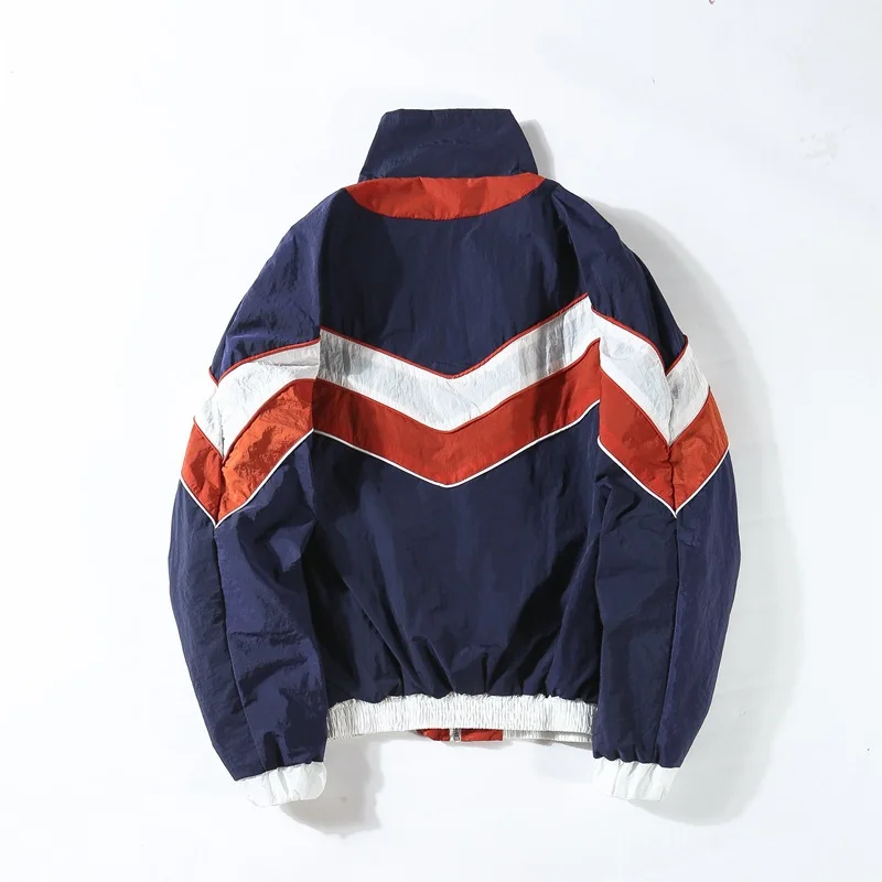 Винтажная разноцветная куртка ветровка в стиле пэчворк сезон весна осень