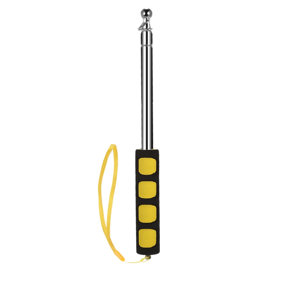 1 2 метров наружный флагшток нержавеющая сталь телескопический для учителя