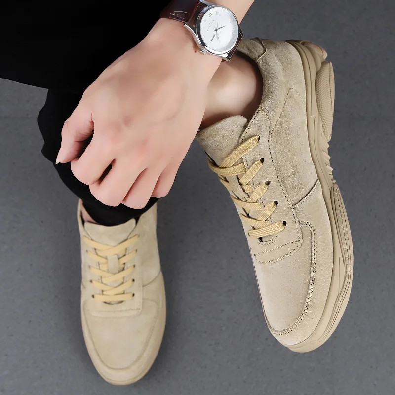 2019 Men Fashion Breathable Shoes Genuine Leather Sneaker for Outdoor Designer Sneakers | Обувь